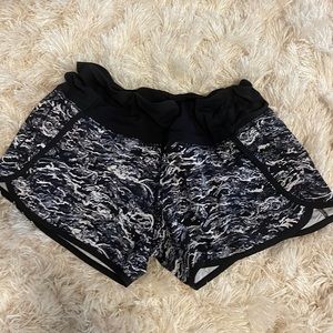 Lululemon high rise speed up shorts size 6